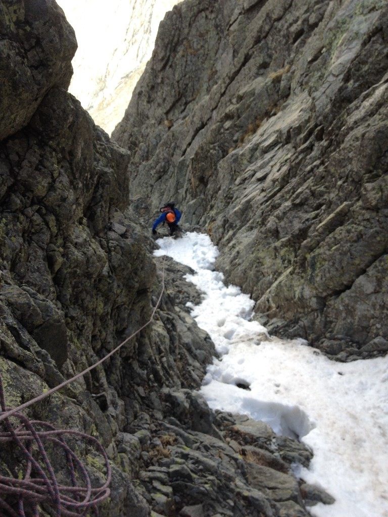 Ecrins - Dents de Coste Counier - Chemine(e)ment