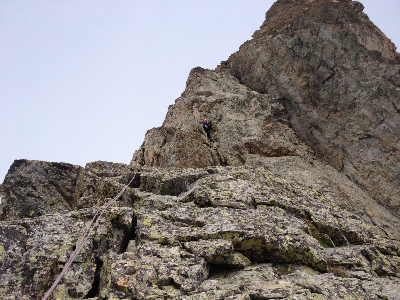 Ecrins - Dents de Coste Counier - Grimpe sur granit rose