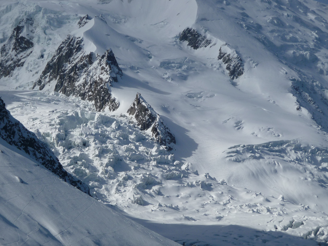 Plan Glacier et Glacier des Bossons