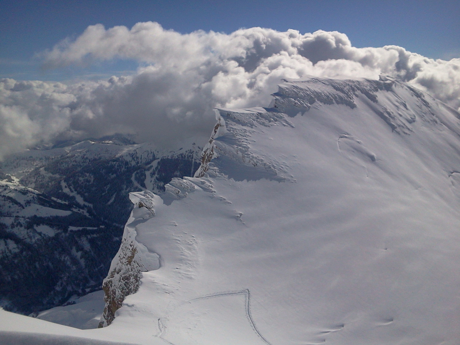De l'autre coté du col