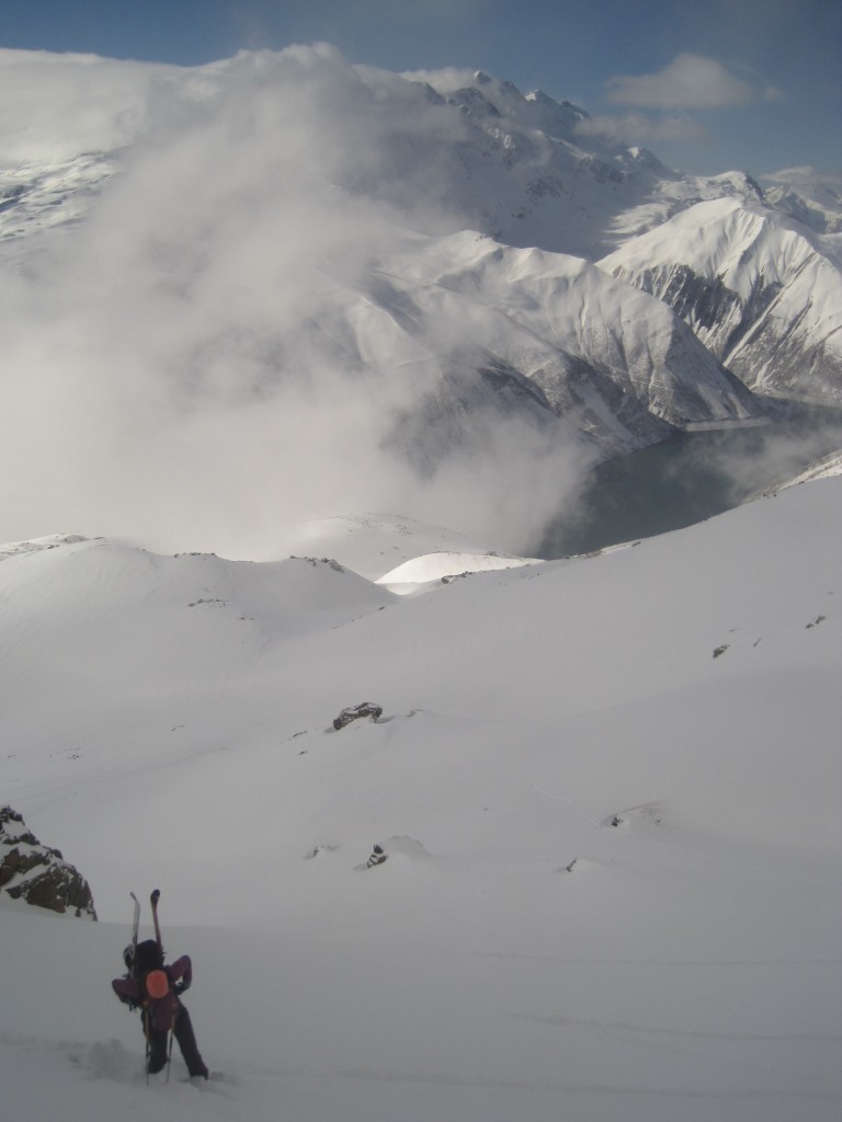 Eclaircie sur les Grandes Rousses