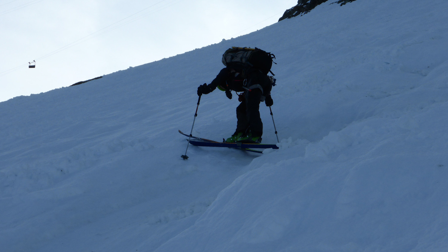 Au taquet dans la traversée des coulées