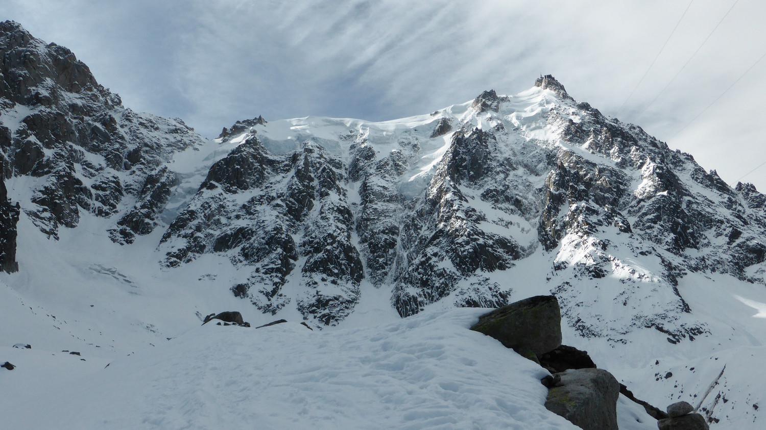 Face N de l'Aiguille du Midi