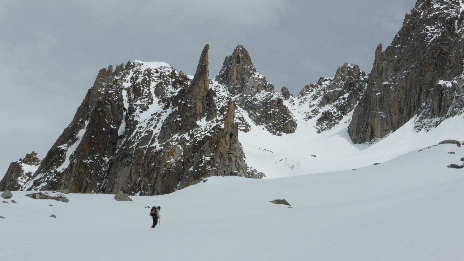 Aiguille et col de Talèfre