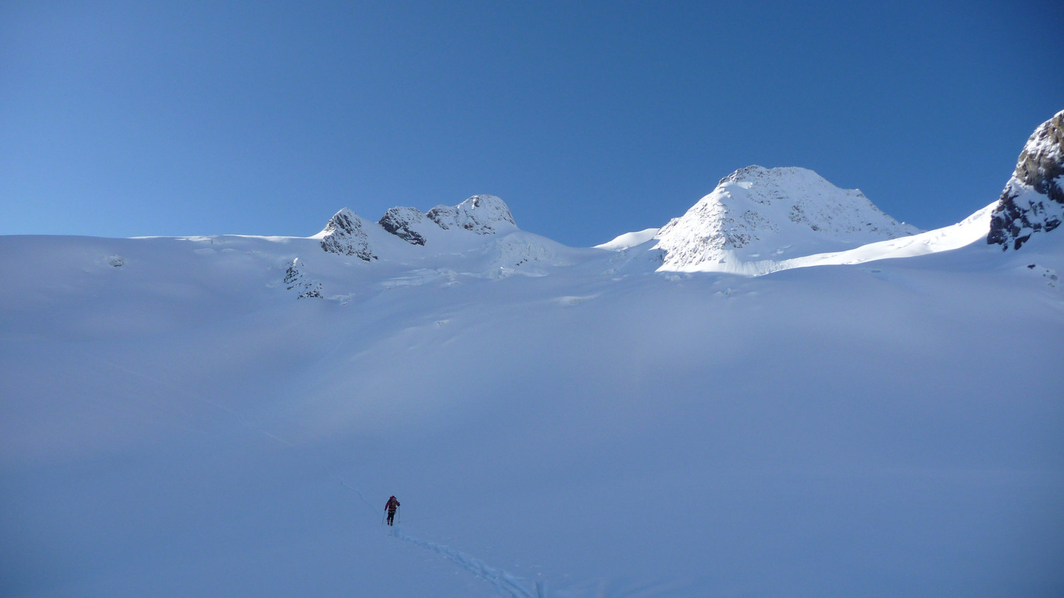 Piz Gluschaint et Val Roseg