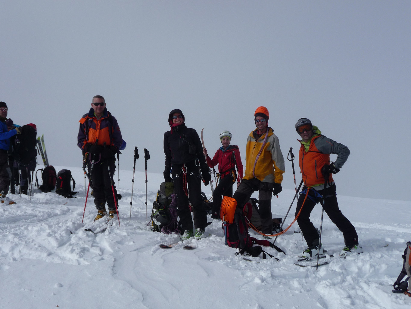 La Team au Piz Sella