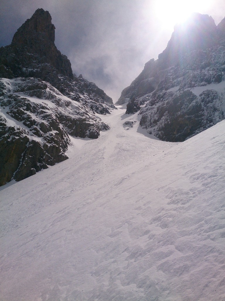 Couloir NW du Col de la Dent Jaune