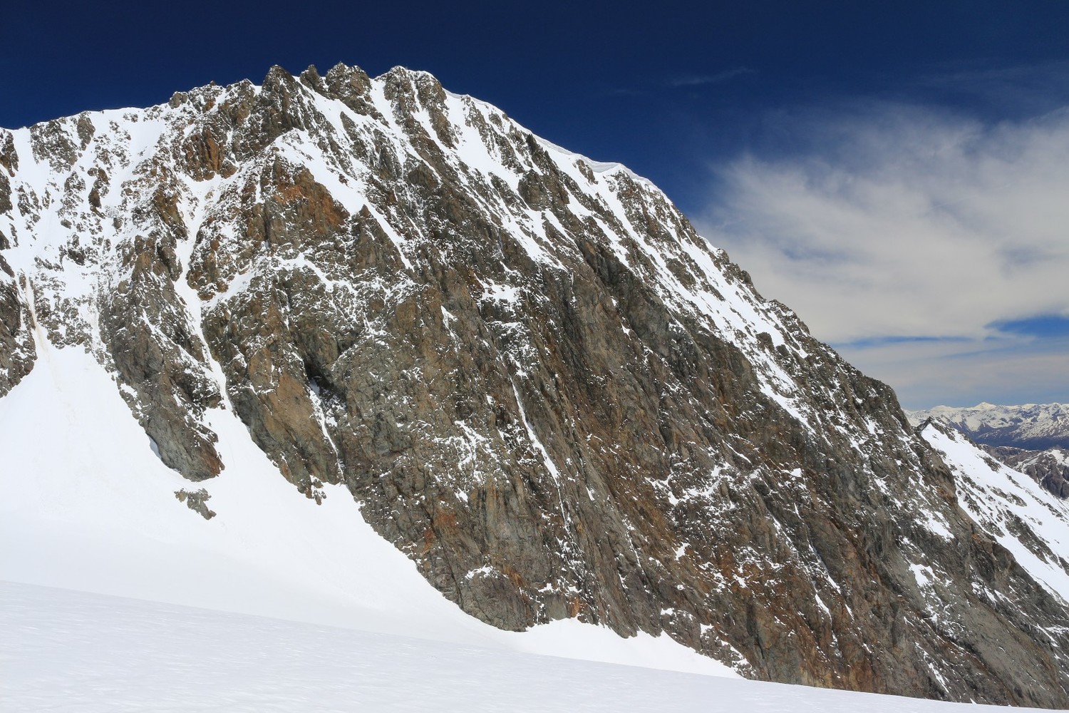 La face S de la Roche de Jabel