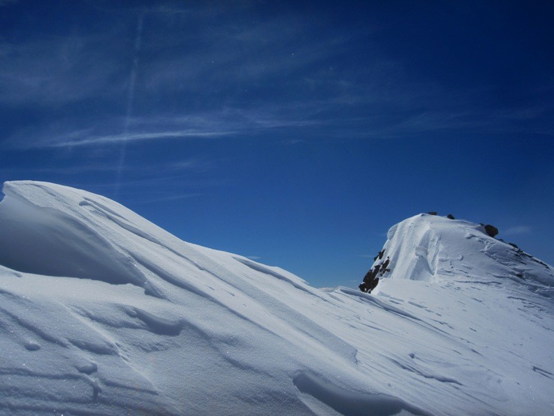 in cresta al piz Varuna
