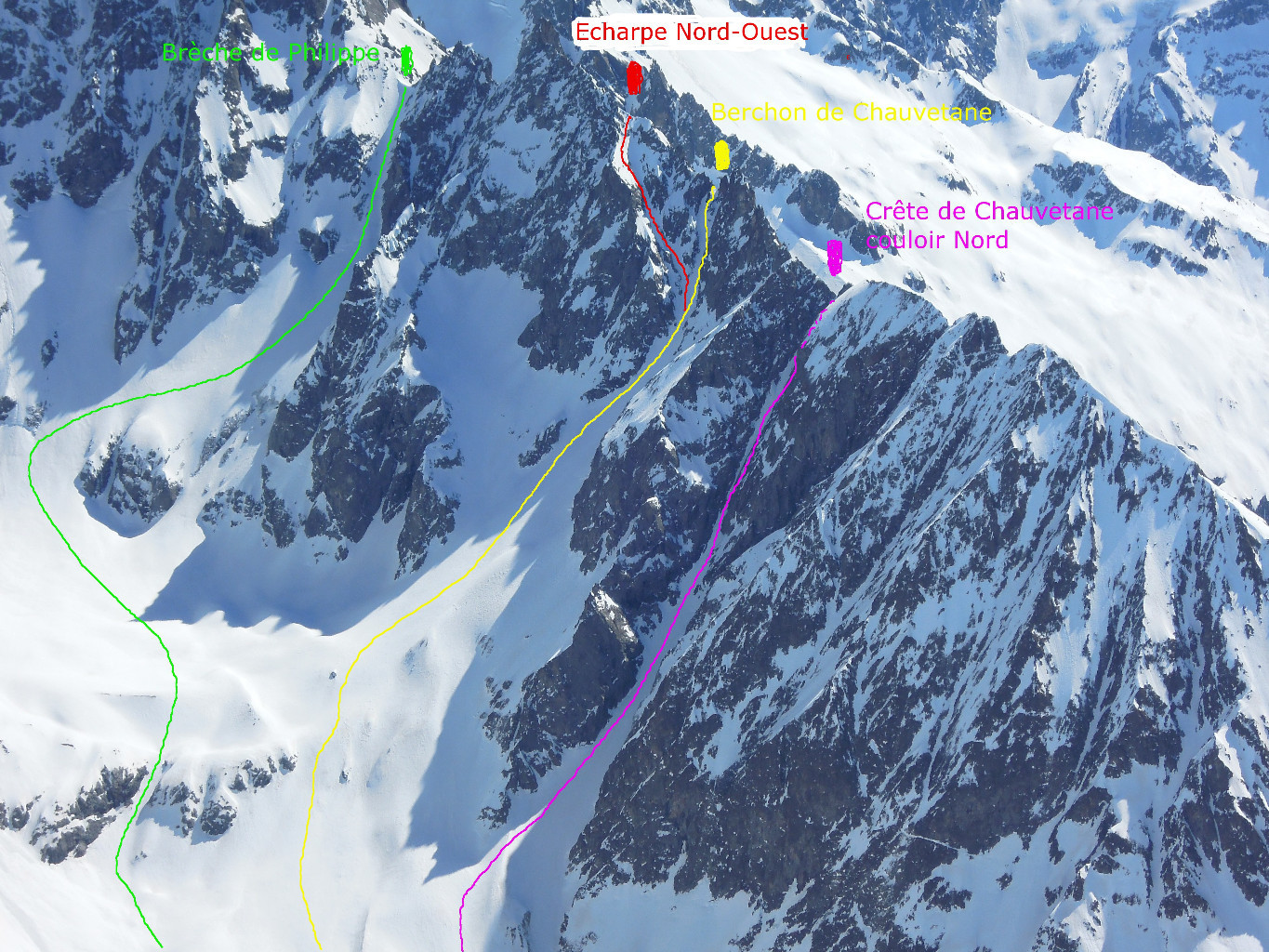 Les couloirs de Chauvetane