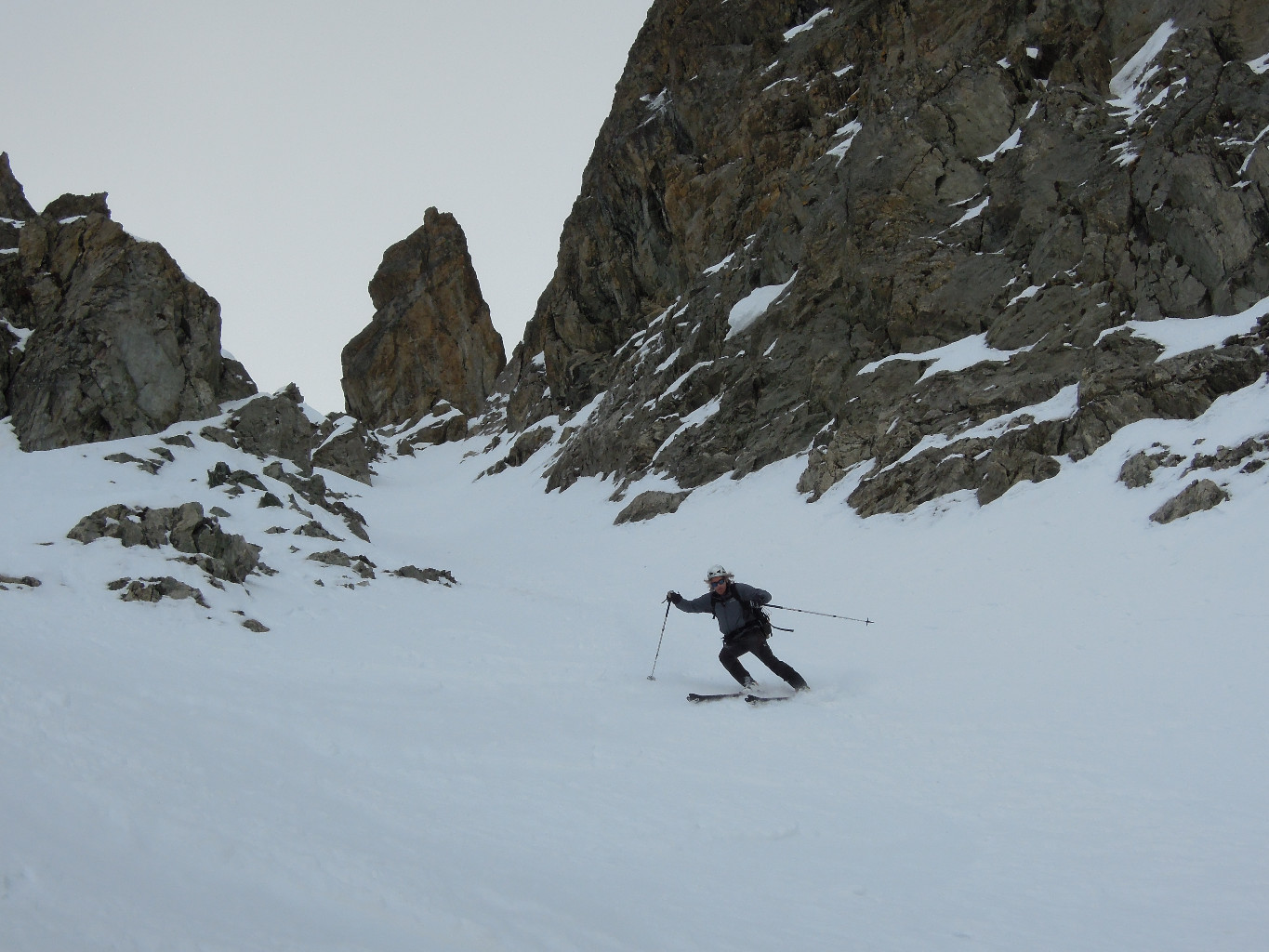 Bonne neige sous le Berchon