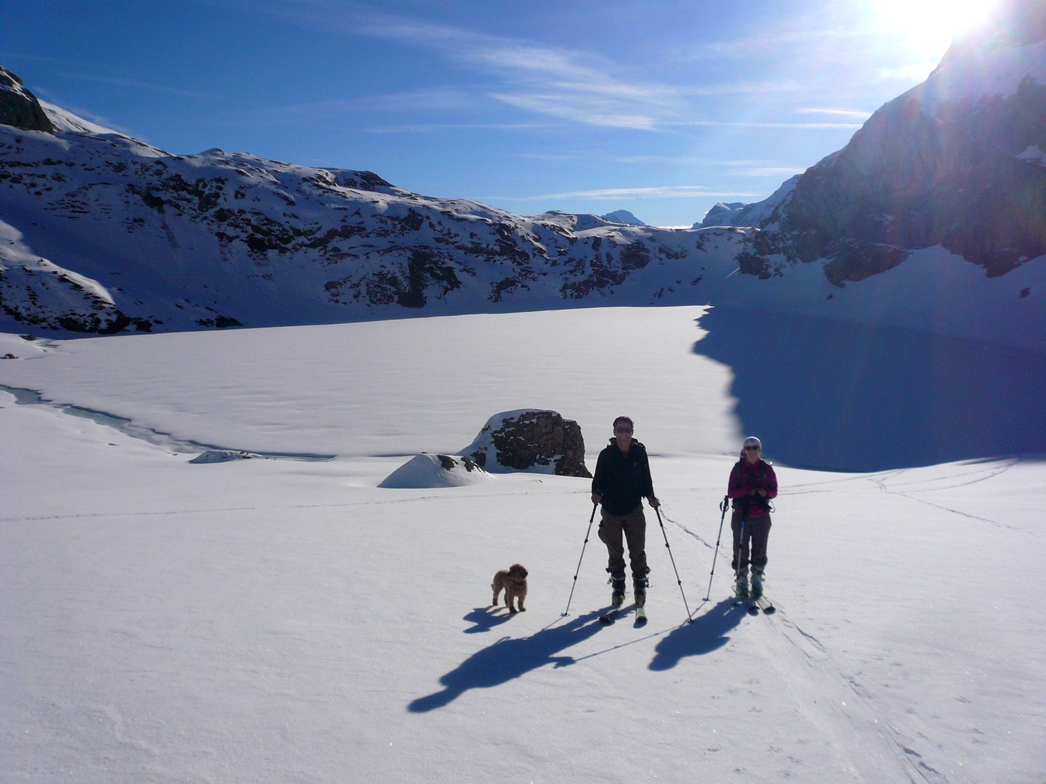 Au dessus de l'Iffigensee