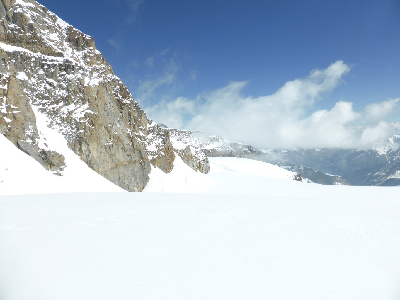 La suite sur le glacier de la Tribulazione