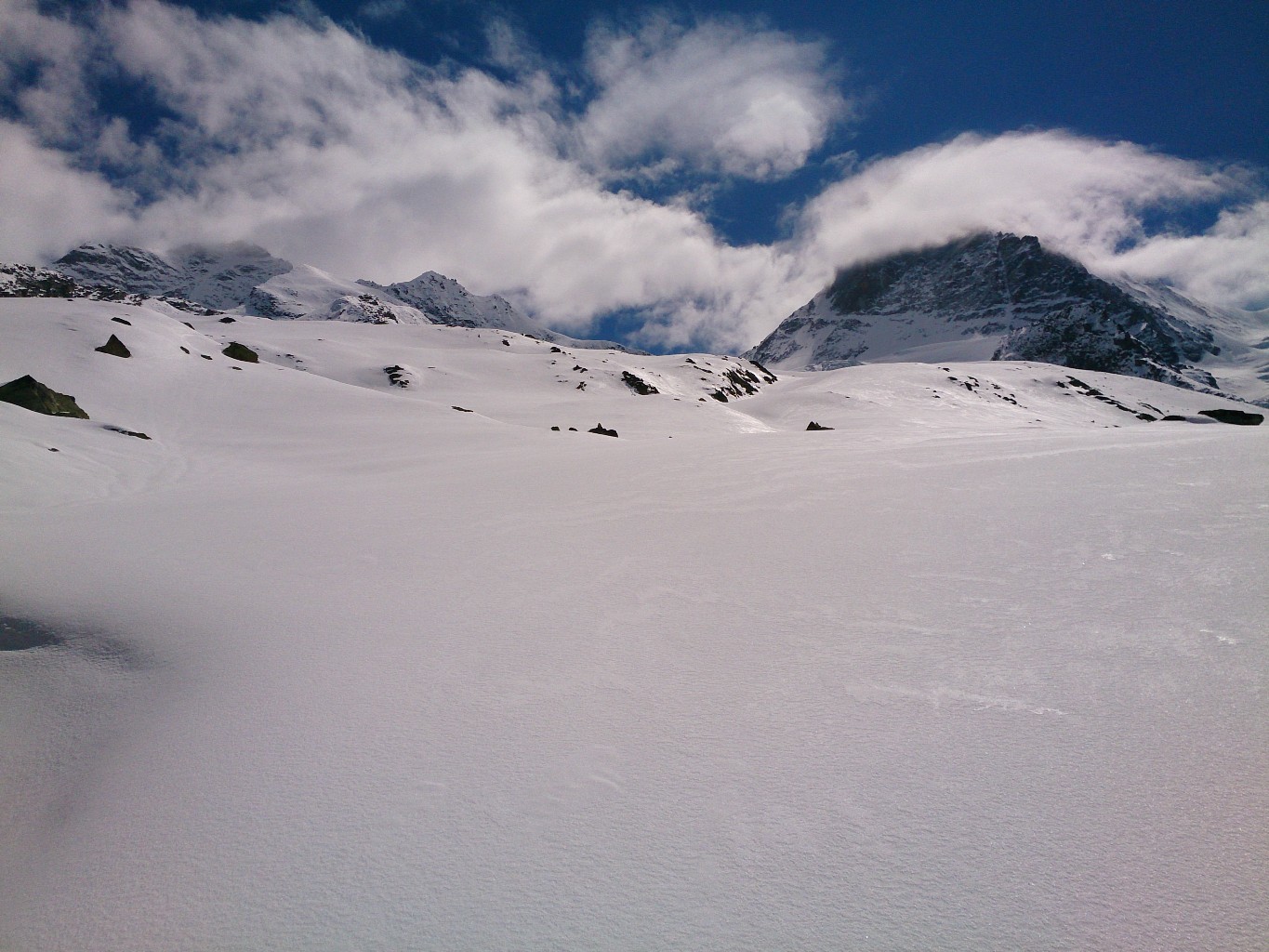 Objectif "Pointe 3733 du Grand Cornier" en vue