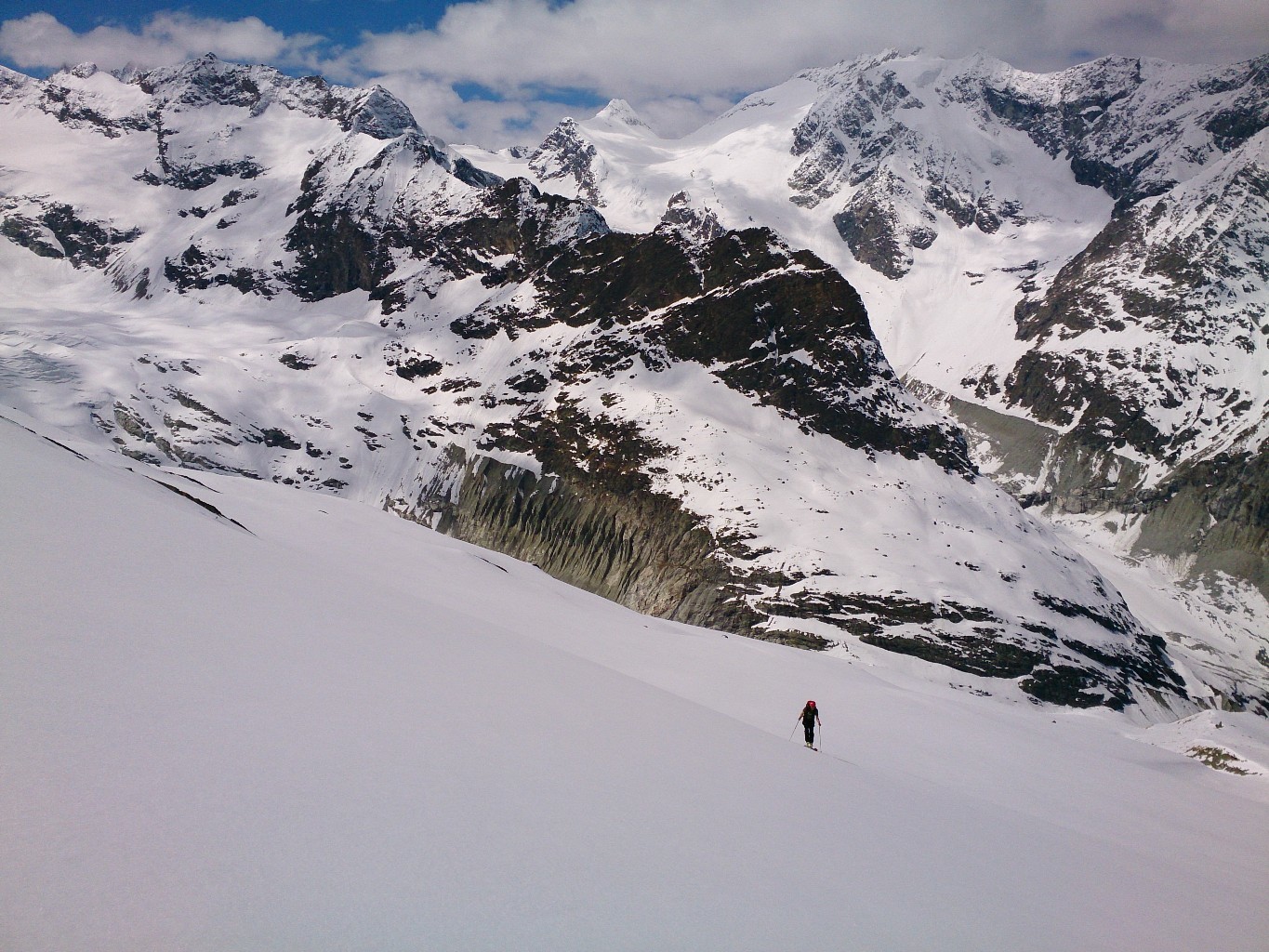 Montée sous le soleil étouffant