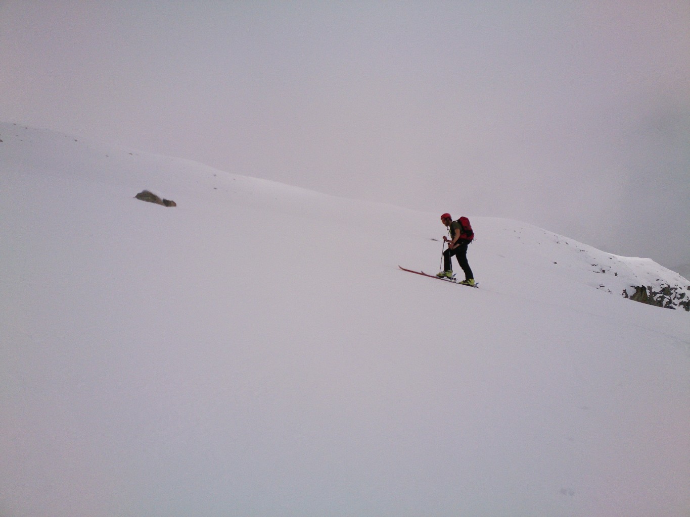 Jour blanc à 3400m