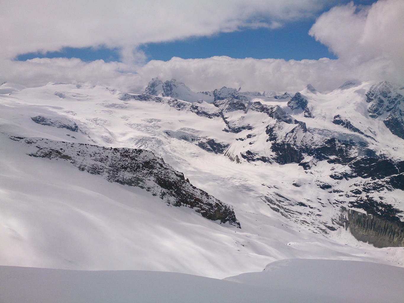 Quelle vue !!! Gl. de Ferpècle