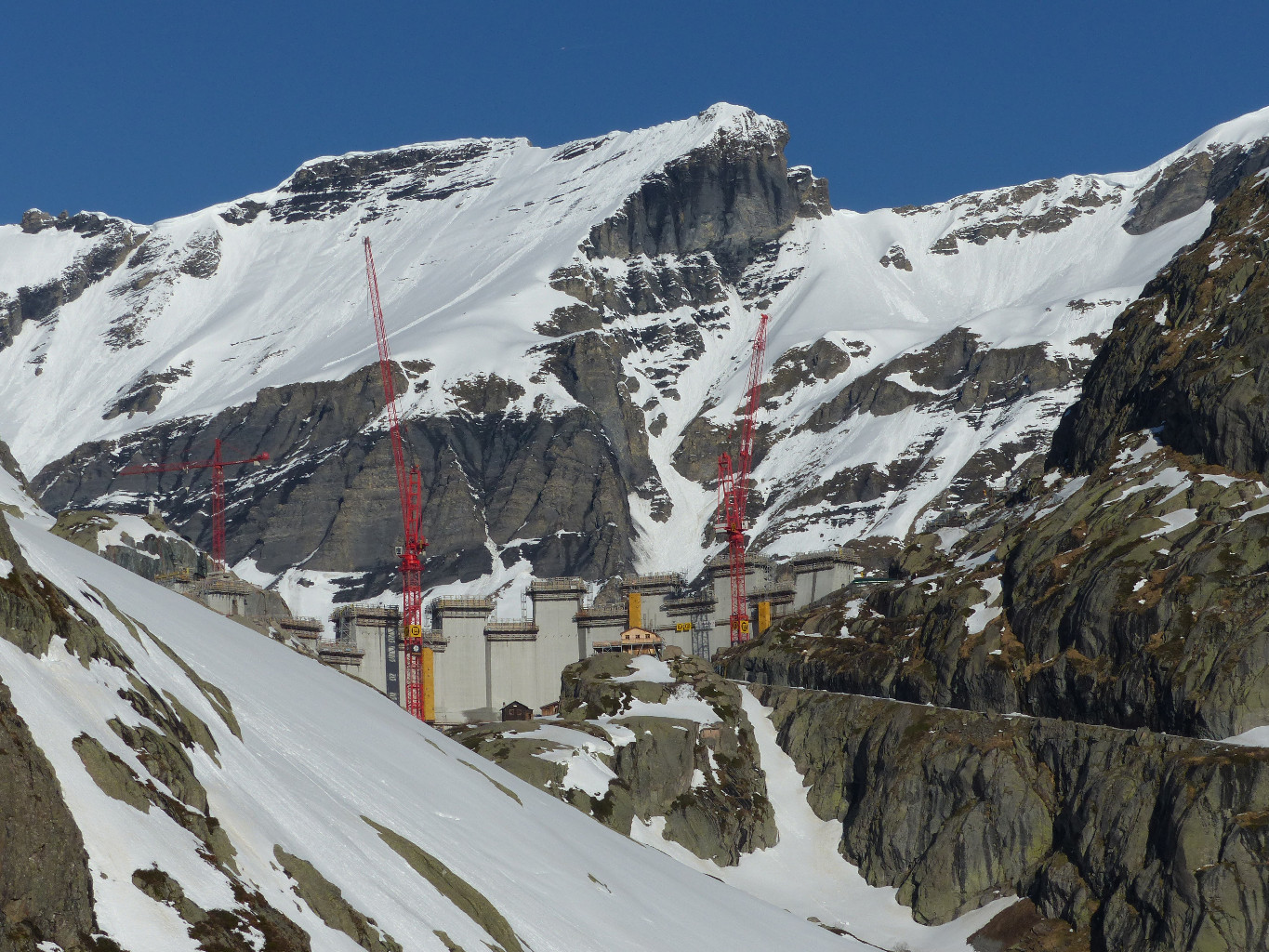 les travaux d'emosson encore et toujours