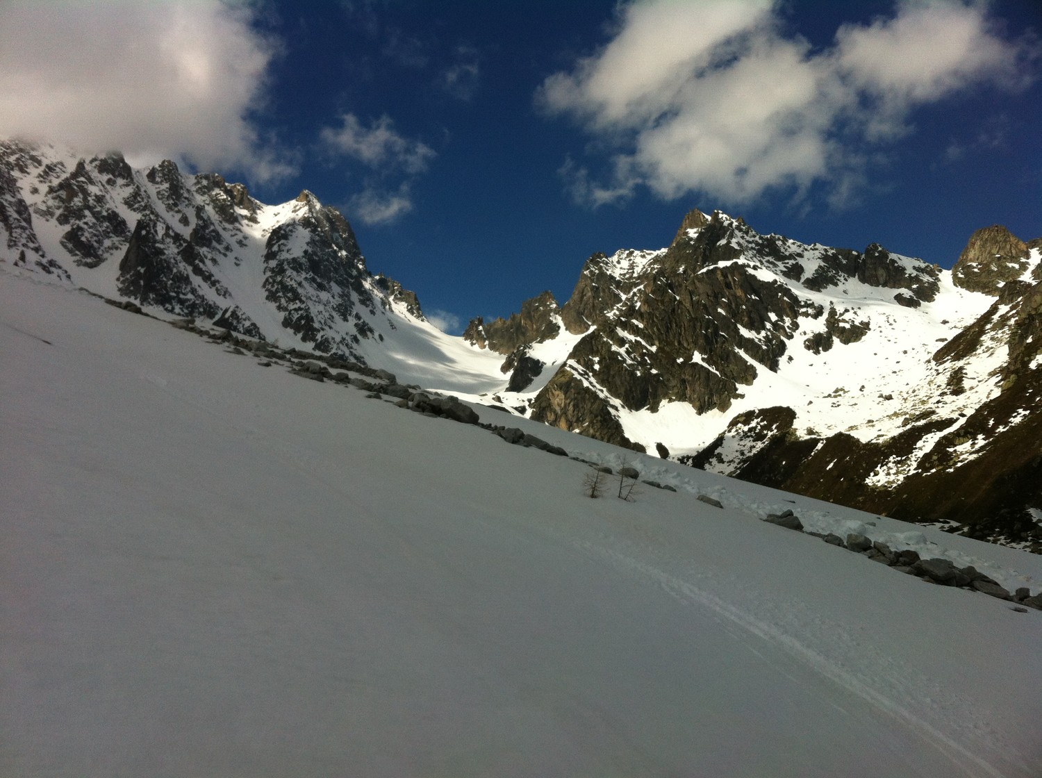 Vallon des Ecandies: encore de très bonnes conditions!
