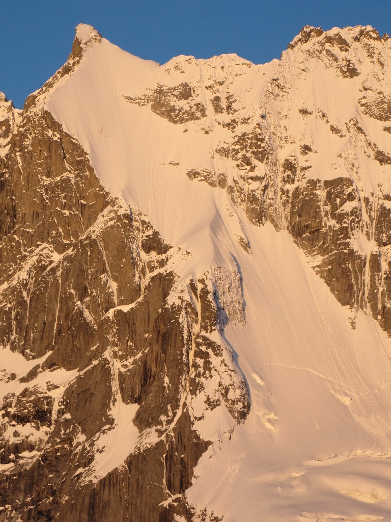 la face au lever du soleil