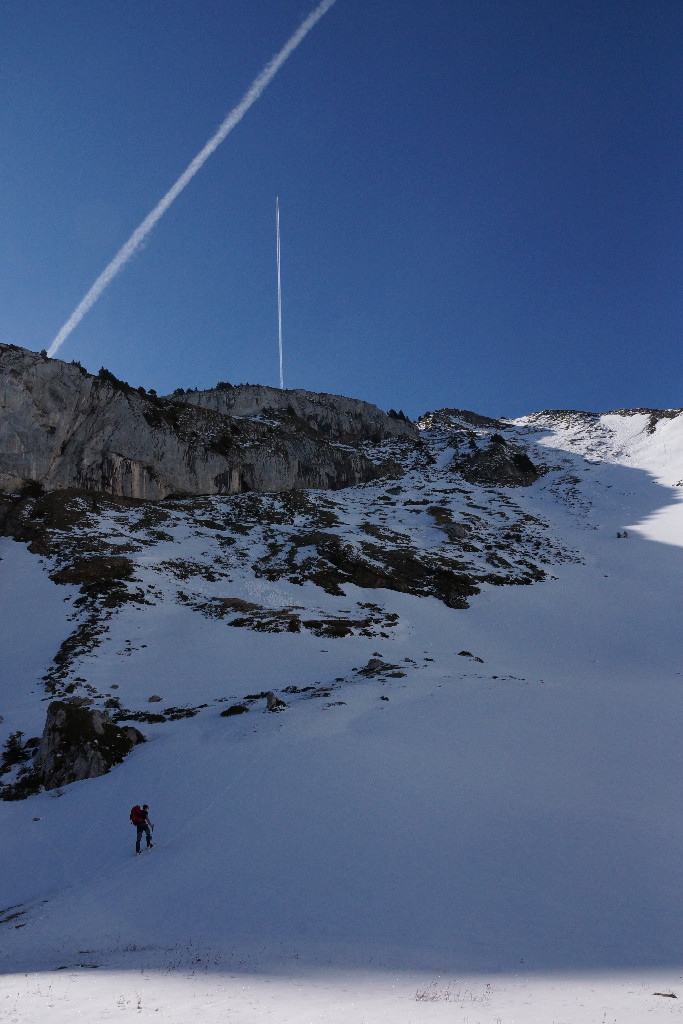 Sous le col de Bellefont