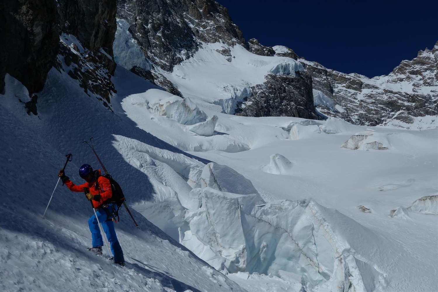 vers l'attaque du couloir de montée