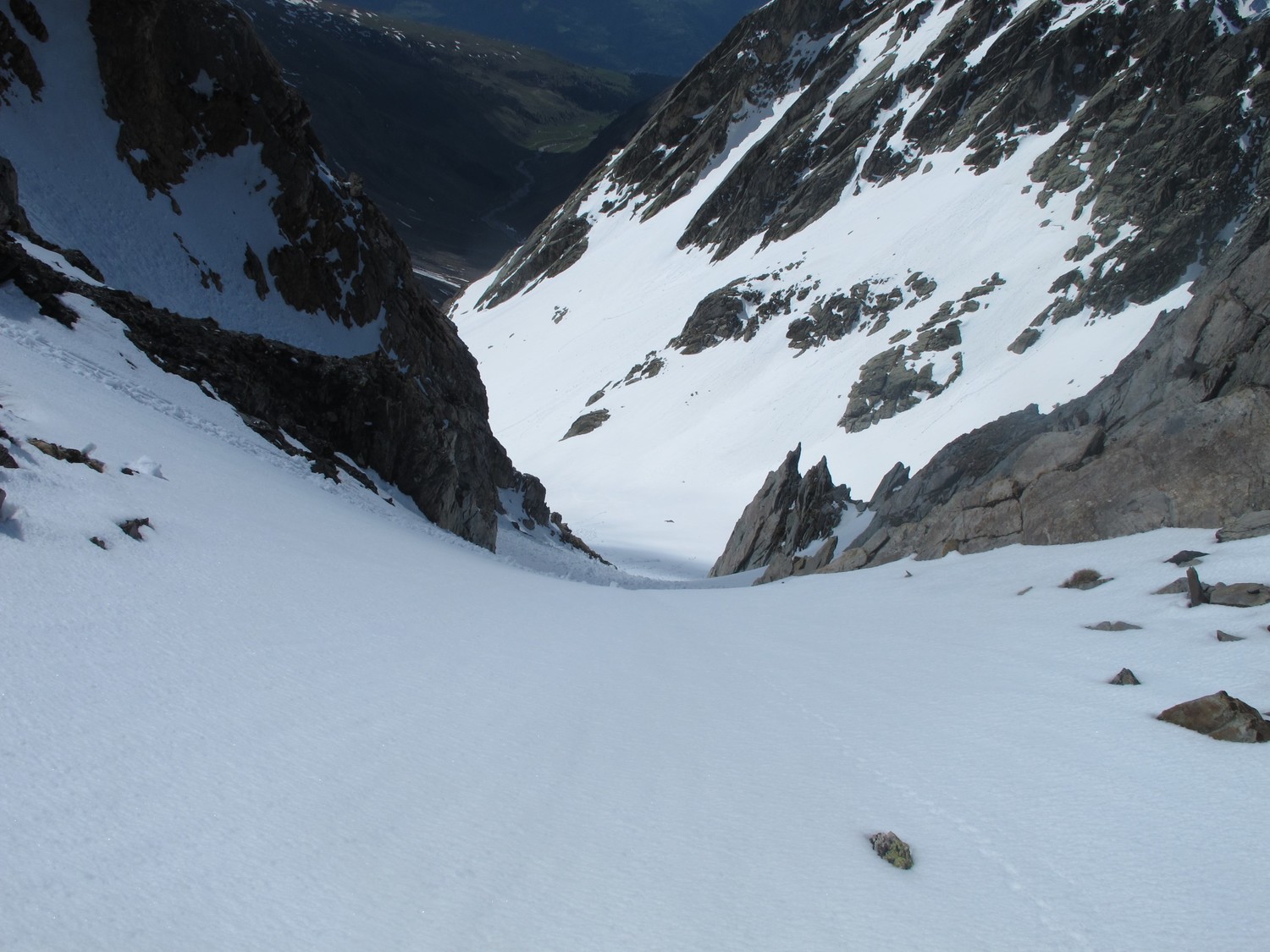 Haut du couloir de gargan