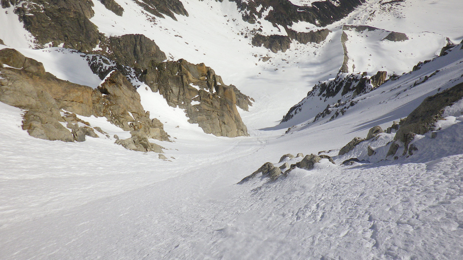 Le couloir vu du haut