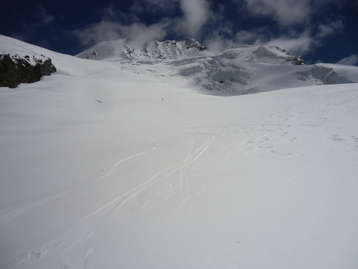 Rimpfischhorn: neve spettacolare