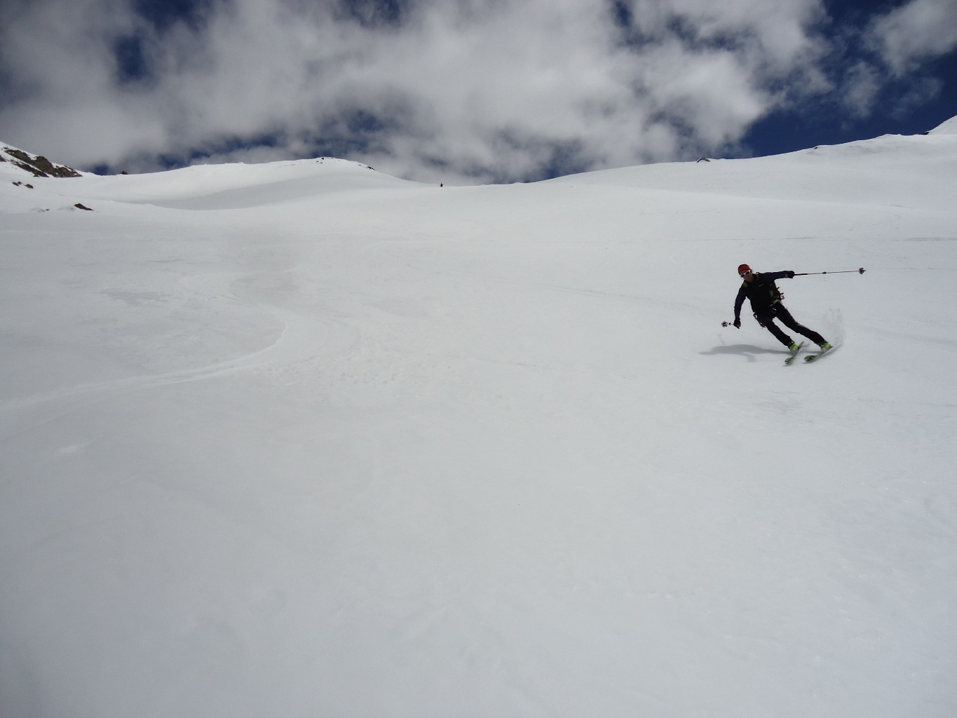 Rimpfischhorn: super firn!