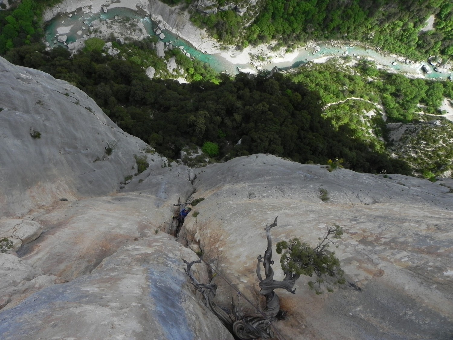 Verdon - Luna Bong - depuis le 6c