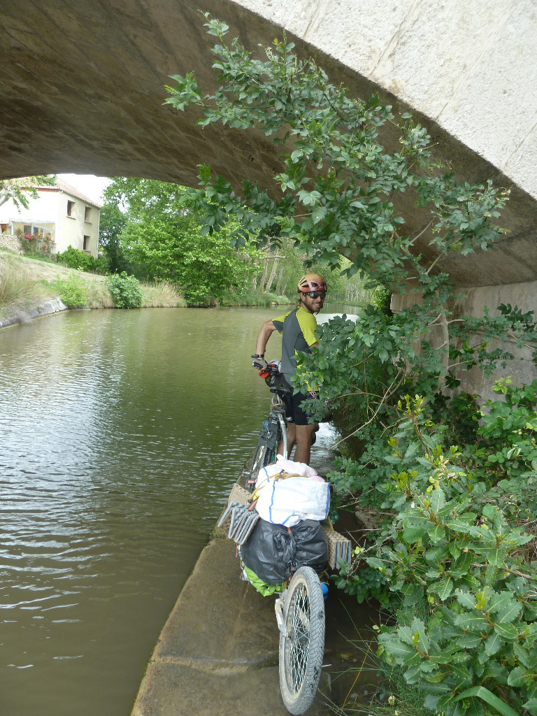 Passage engagé au canal du midi!