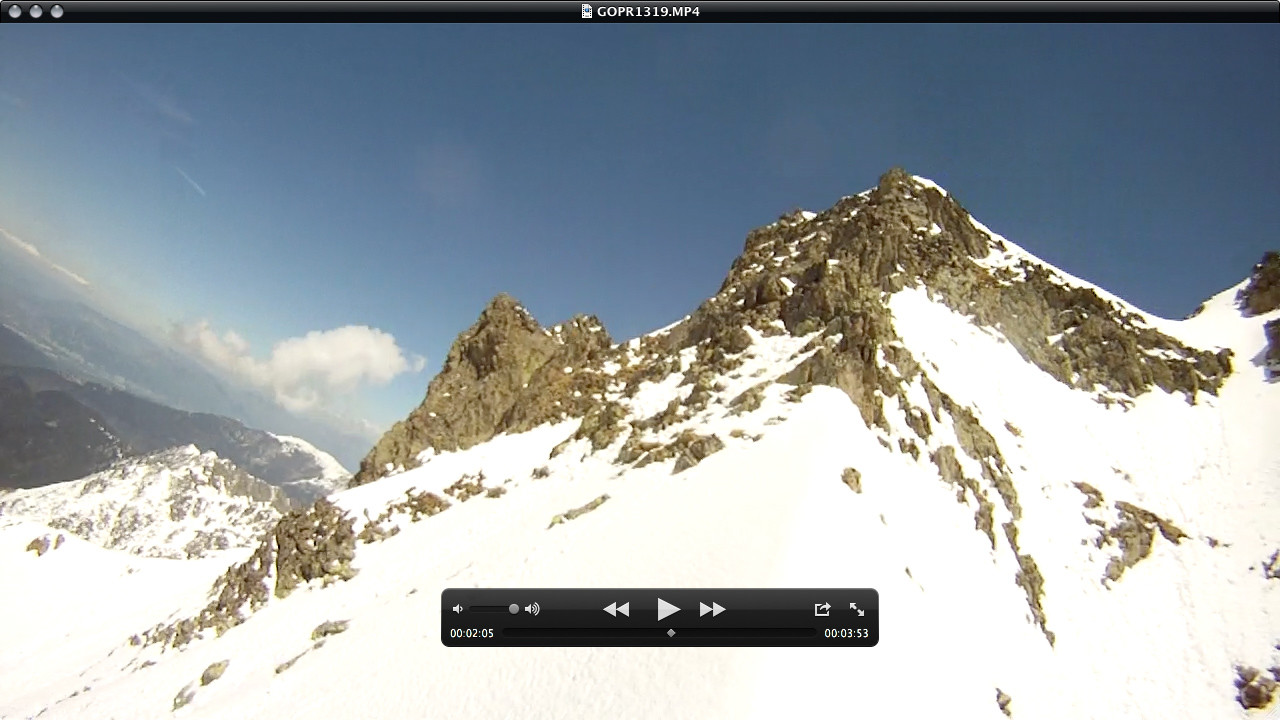Sur l'arête