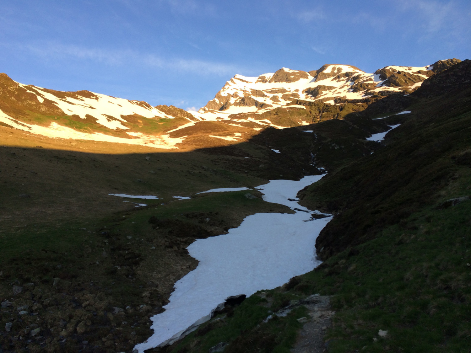 Altitude d déchaussage au retour