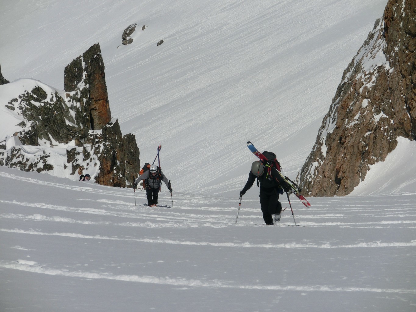 Au sommet du couloir