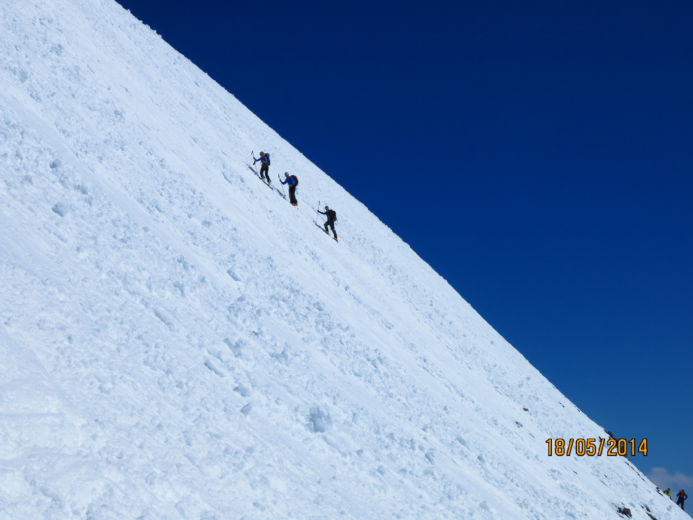 La dernière traversée, raide