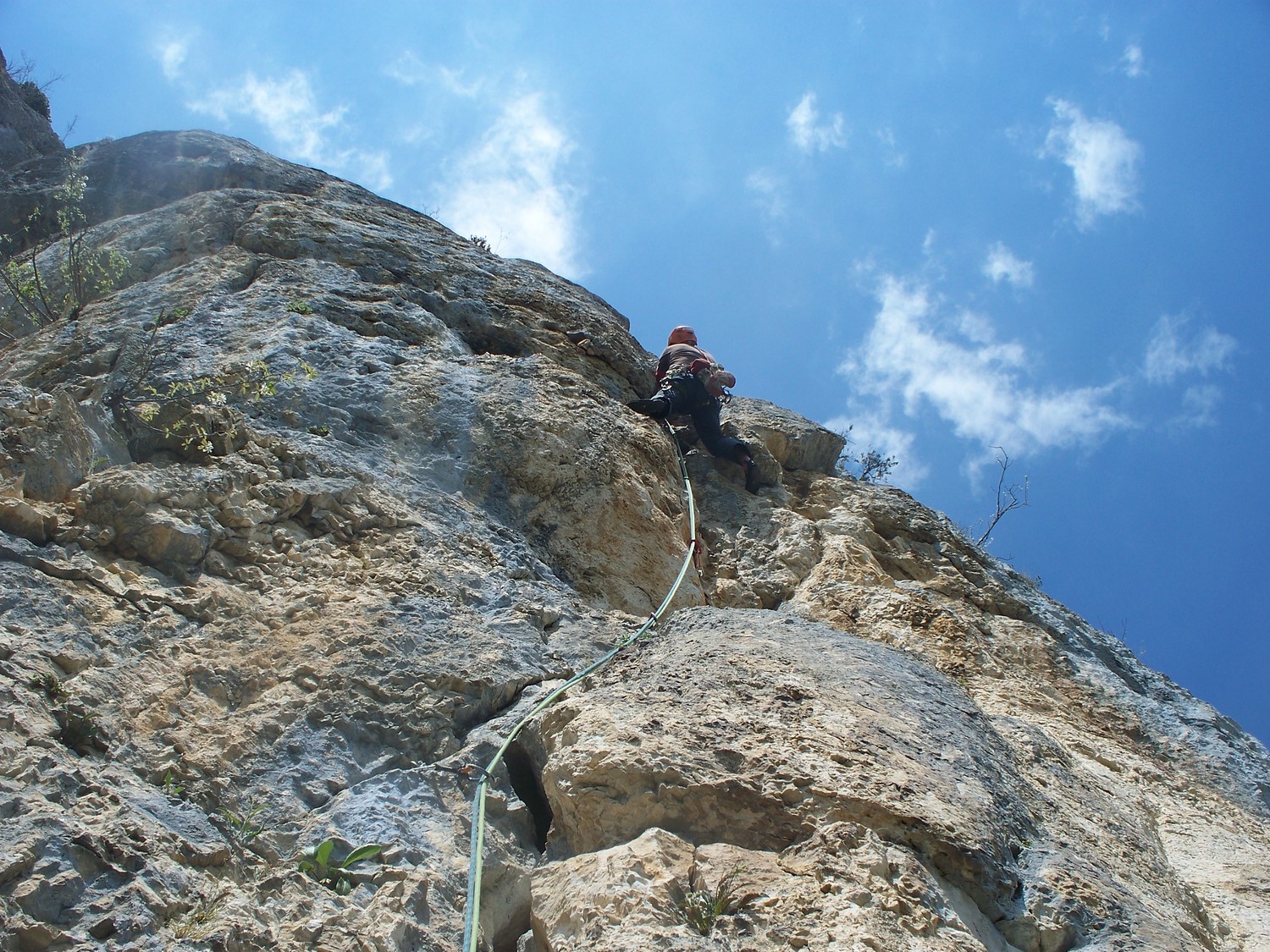 Presles Absolue L5: fissure en 6b