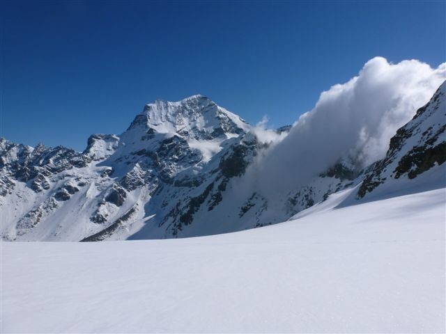 Sul ghiacciaio di Valsorey