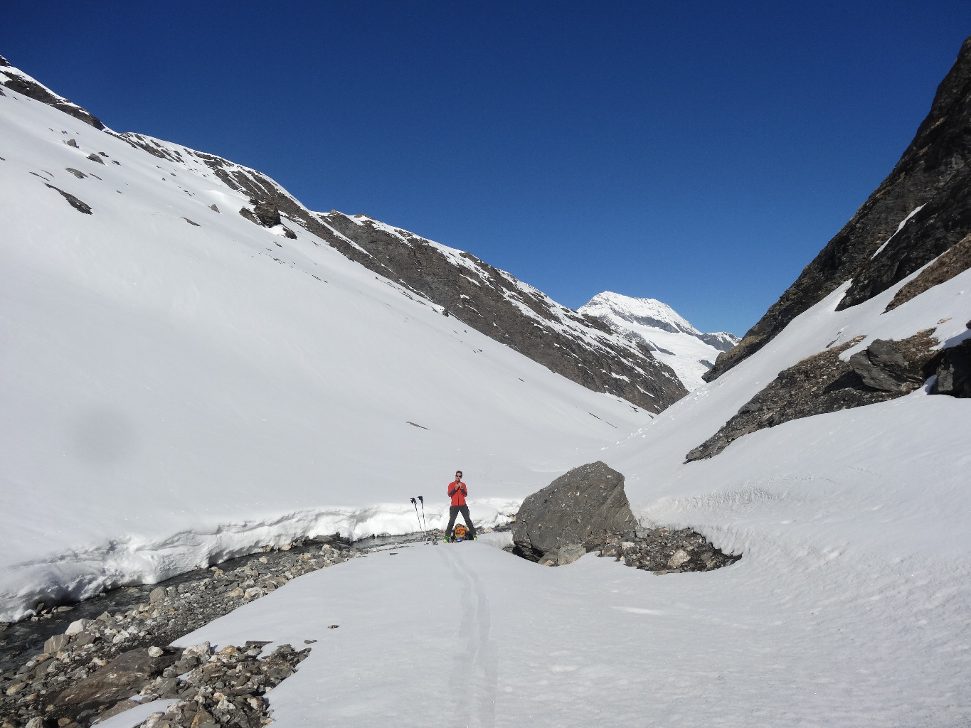 Sassière montée vers 2500m