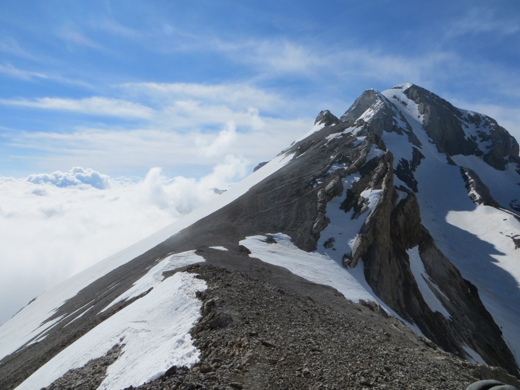 Mont Perdu depuis le col de Cylindre