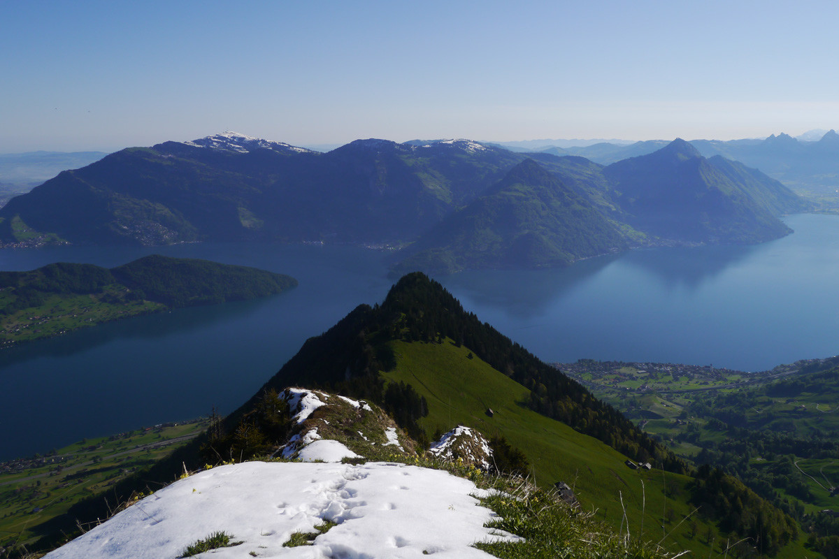 Le lac des quatre cantons.