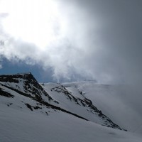 Vue du sommet du télésiège de l'aiguille le 18 mai 2014
