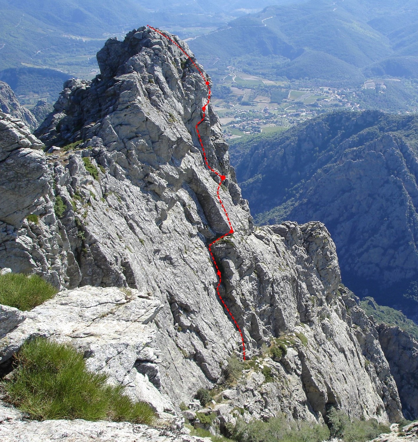 Aiguille Godefroy : Face Ouest Classique