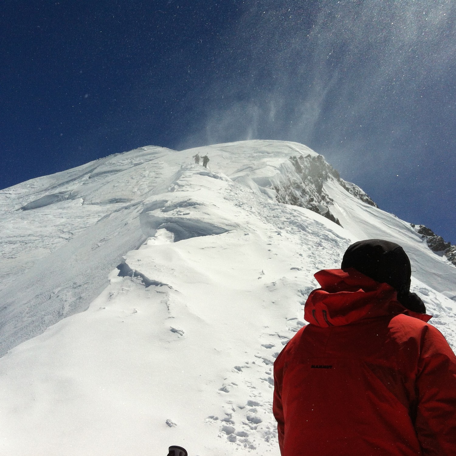 Ca tabasse sur l'arête