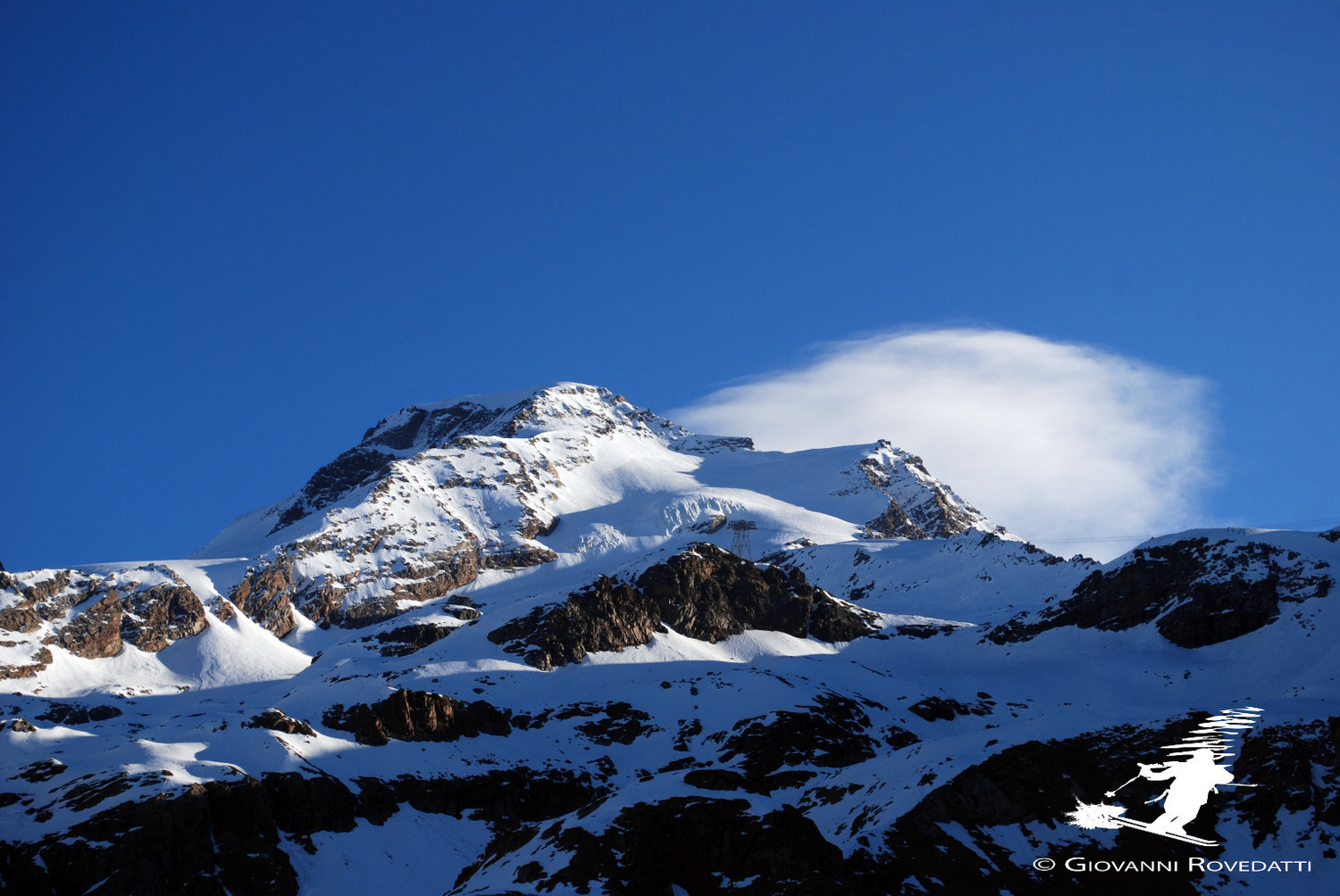La Piramide Vincent 4215m versante S
