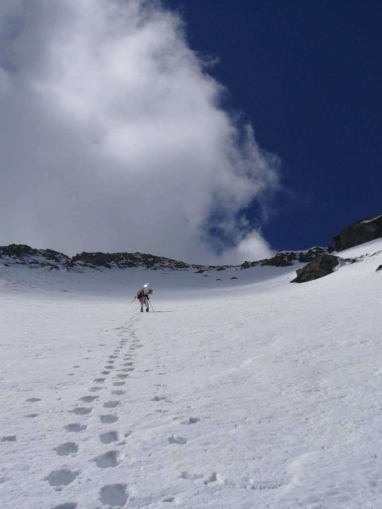 Scolette couloir NE coudé