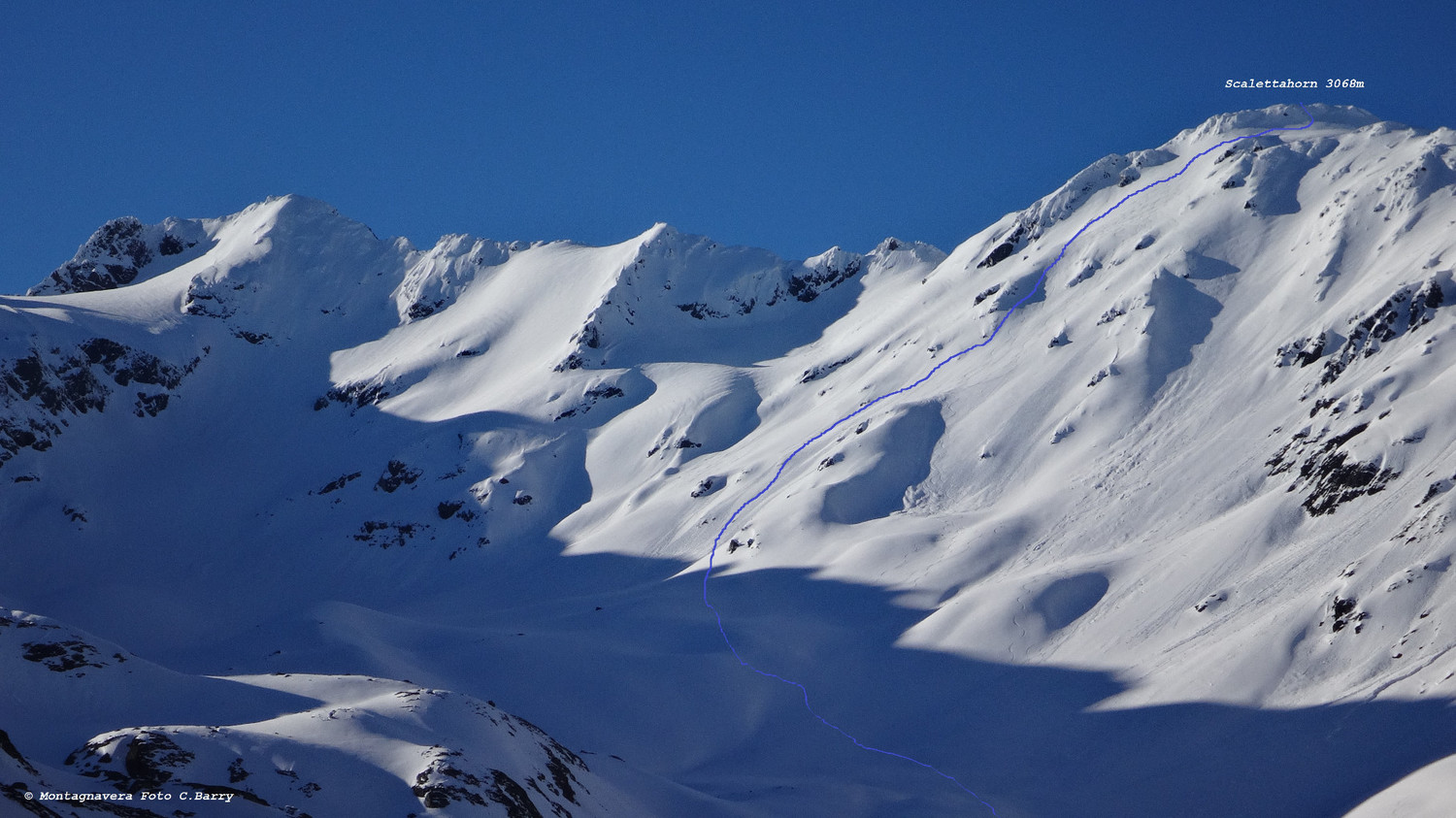 Stupenda discesa Nord