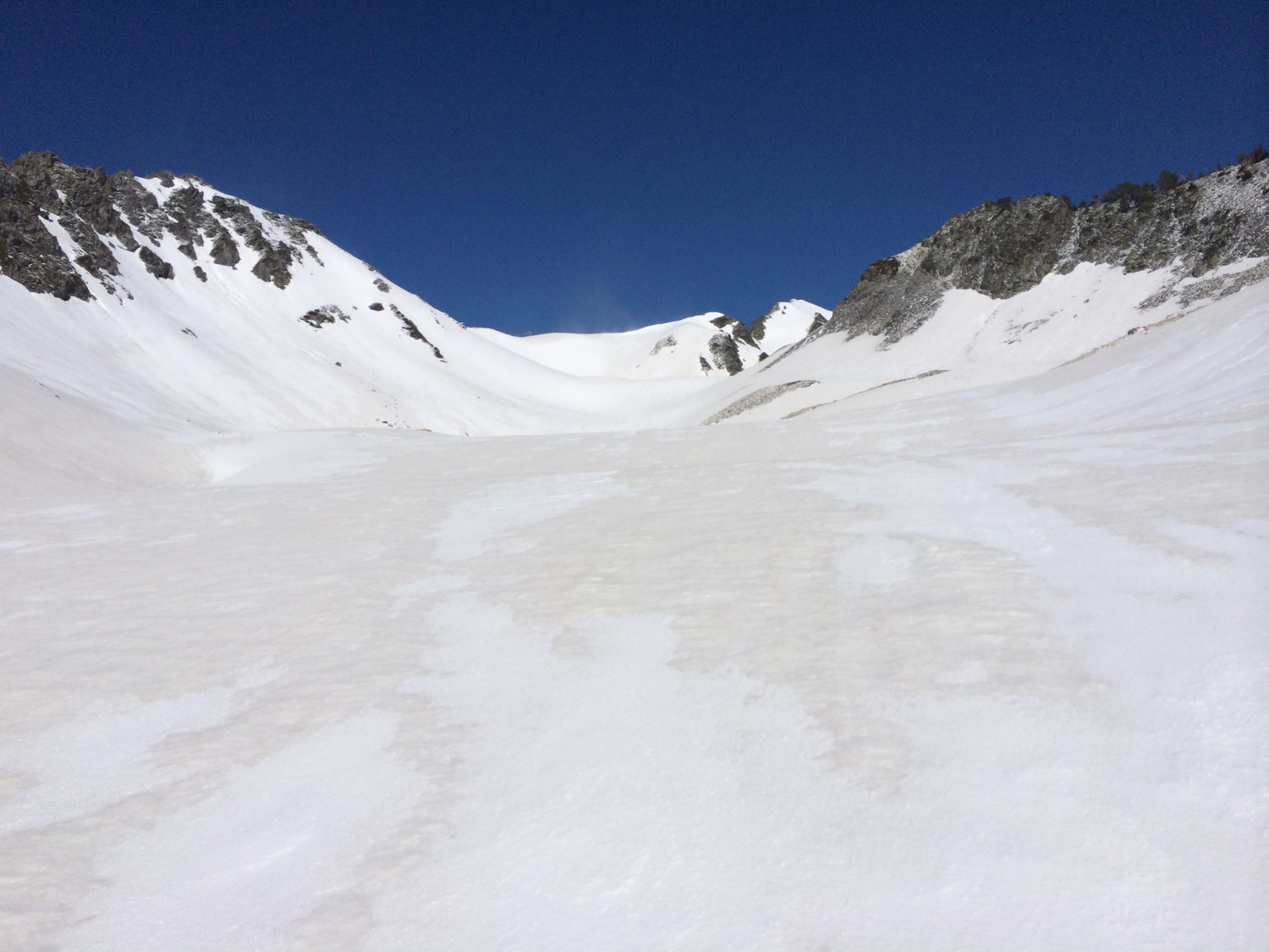Sur la piste de la coume