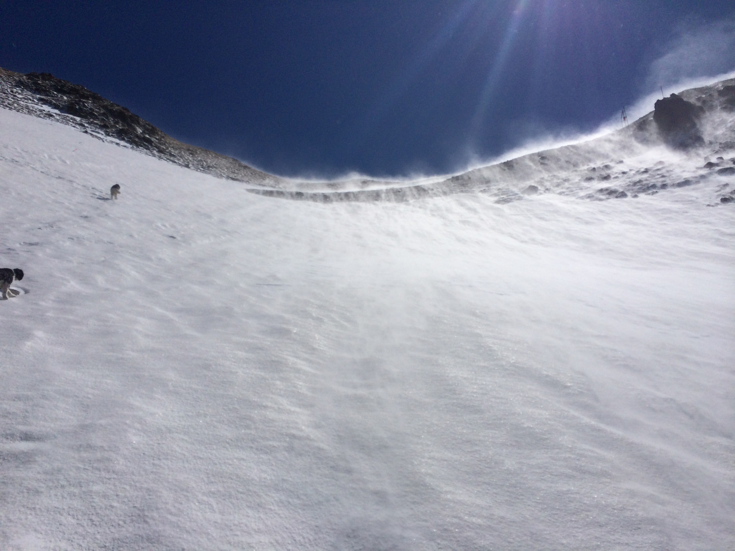 Ambiance vers le haut de coume layse
