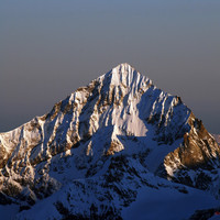 La Dent Blanche 4356m versante E dalla Punta Gnifetti 4554m